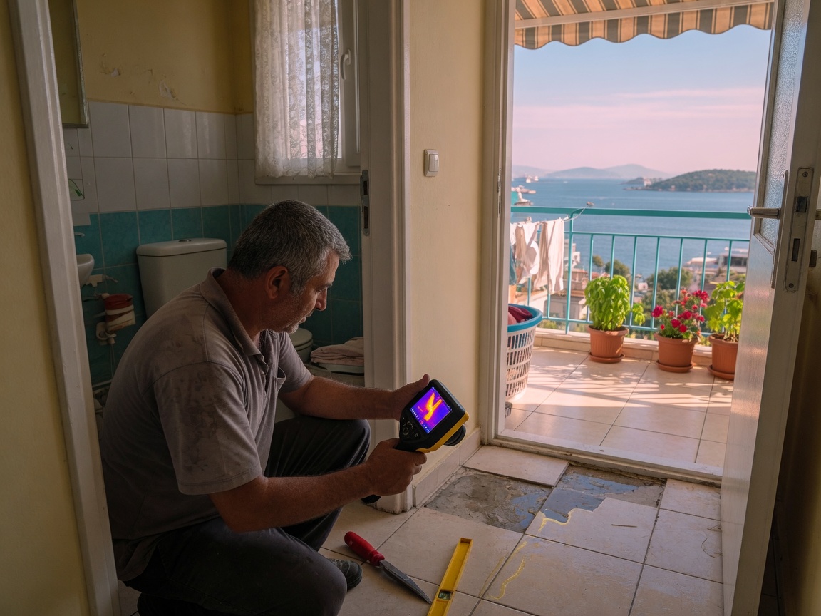 Karşıyaka su kaçağı tespiti